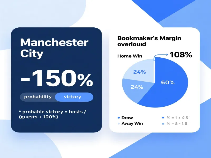 Educational infographic explaining betting odds anatomy with probability calculations and bookmaker margin breakdown